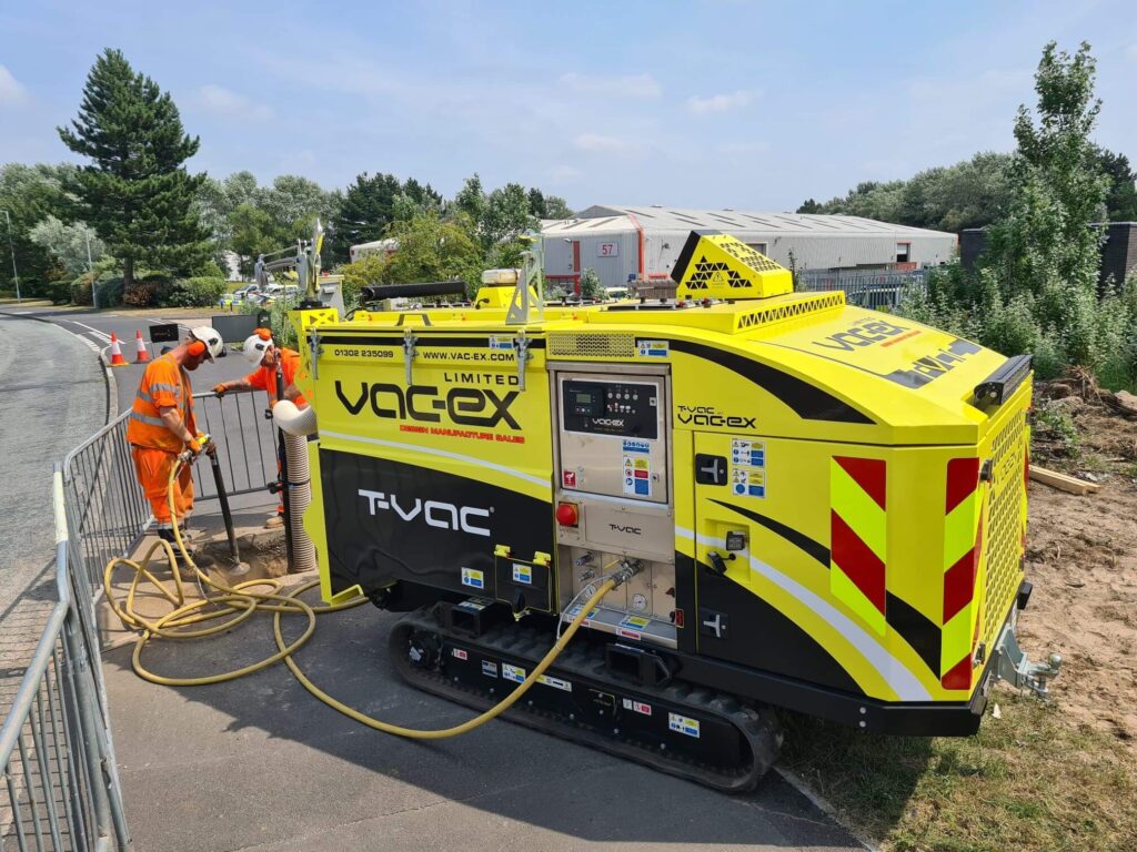 T-VAC 2: Tracked Mobile Vacuum Excavator Hire